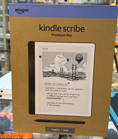 Kindle scribe premium pen tungsten 32gb great & new price