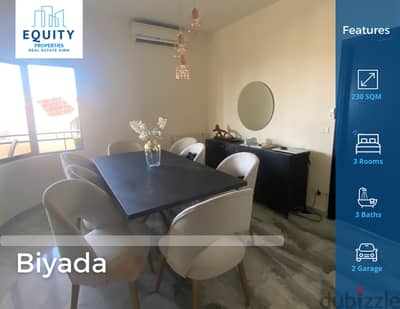 Furnished 230 SQM Apartment For Rent In Biyada شقة للإيجار #CK138517