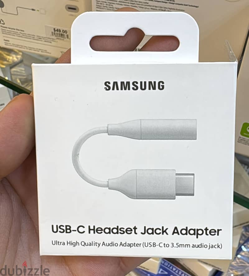 Samsung usb-c headset jack adapter white great & good offer 0