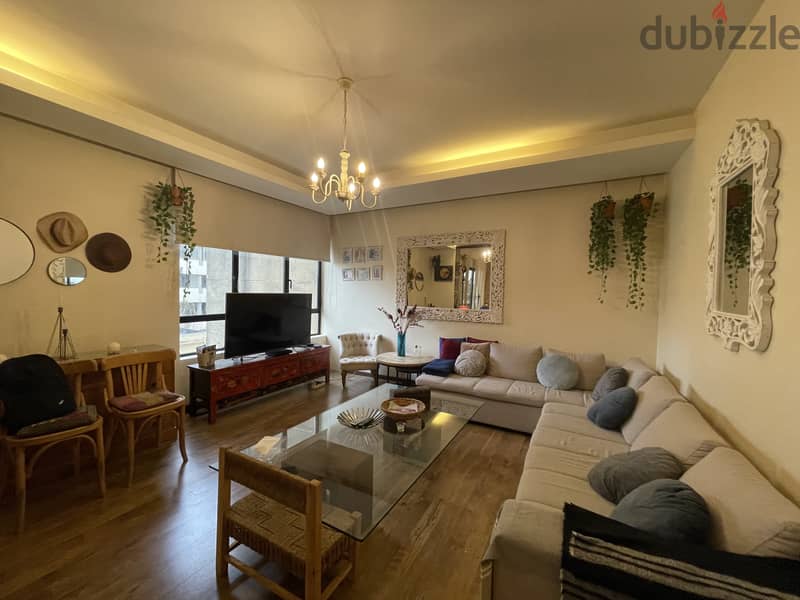 Furnished Apartment For Sale in Achrafieh | 3 Bedrooms | Quiet Street 0