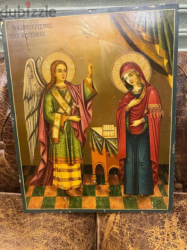 antique greeck icon 19 th century 8