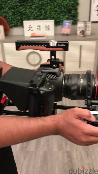 Hardly Used Black Magic Pocket 6K Pro (with Rig Acs & V-Mounts)