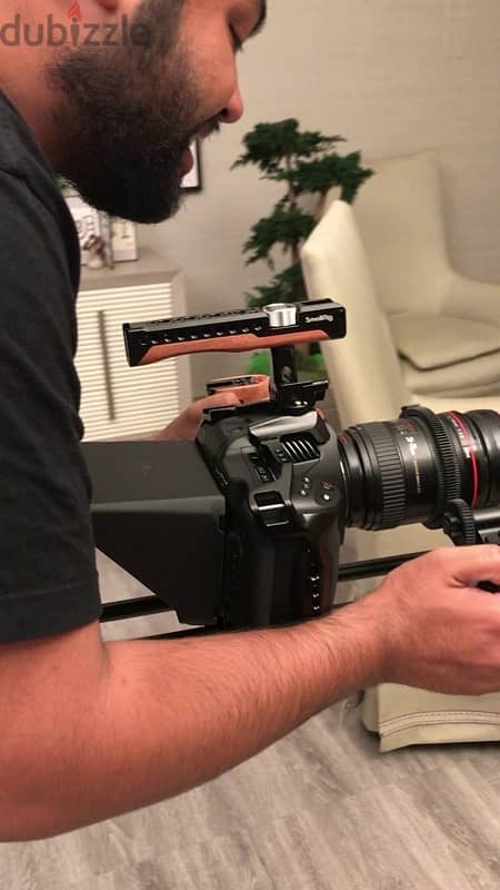 Hardly Used Black Magic Pocket 6K Pro (with Rig Acs & V-Mounts) 6