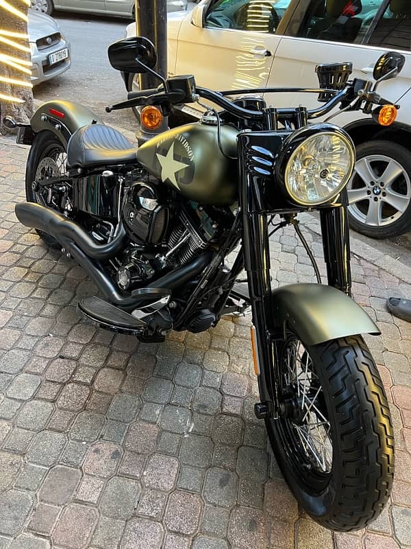 Harley Davidson softail slim special army edition 0