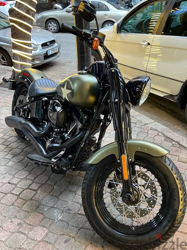 Harley Davidson softail slim special army edition 3