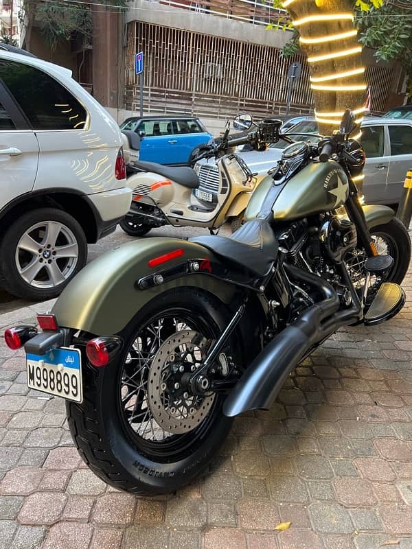 Harley Davidson softail slim special army edition 4