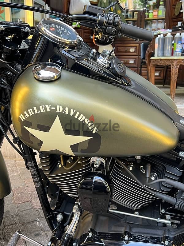 Harley Davidson softail slim special army edition 19