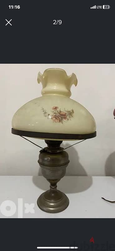 antique opaline French lusters 1