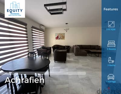 Furnished 210 SQM Apartment For Sale In Achrafieh شقة للبيع #JZ138724