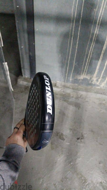 Dunlop Infinity Pro metallic padel racket + Dunlop bag 1