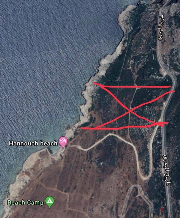 land for sale in hamat batroun أرض للبيع في حامات البترون 2