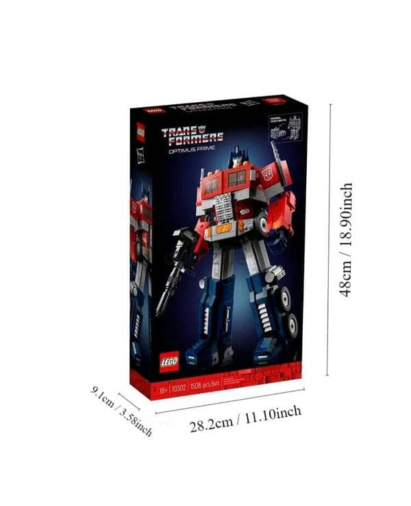 Lego Optimus Prime Transformer 1