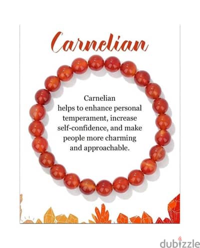 Natural Carnelian Bracelet عقيق