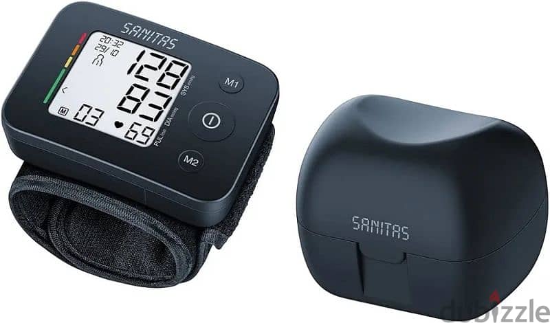 SANITAS Digital Wrist Blood Pressure،جهاز قياس ضغط الدم الرقمي SBC 30 1