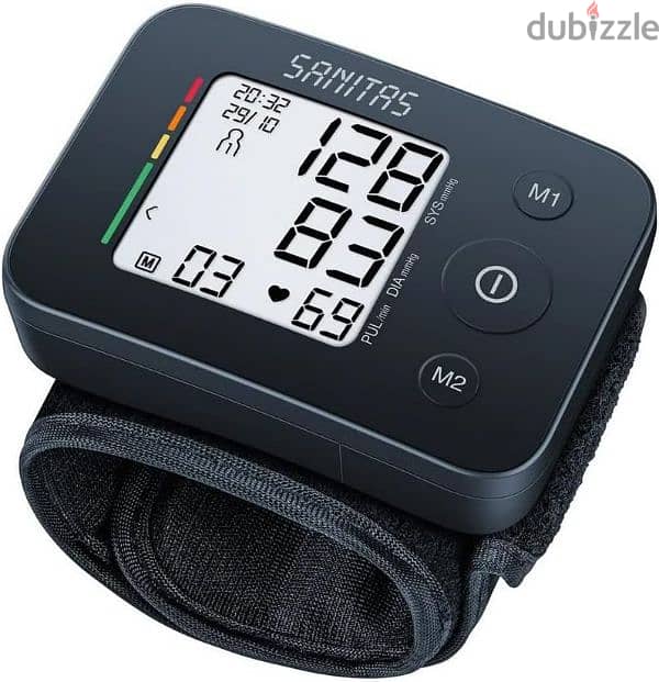 SANITAS Digital Wrist Blood Pressure،جهاز قياس ضغط الدم الرقمي SBC 30 2