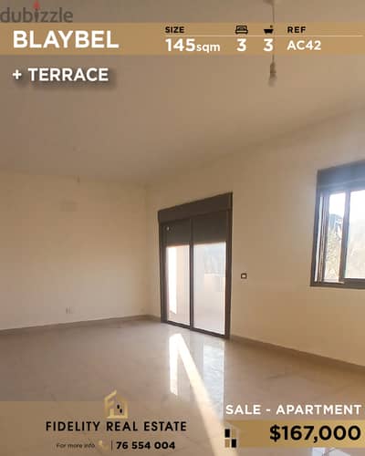 Apartment for sale in Blaybel AC42 شقة للبيع في بليبل