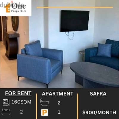 FURNISHED APARTMENT FOR RENT IN SAFRA