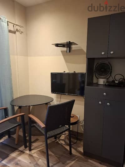 Studio for one person, one room fully furnished