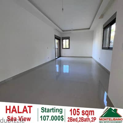 105 sqm apartment for sale in Halat!!