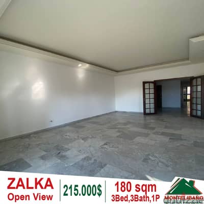 180 sqm open view apartment for sale in Zalka!!