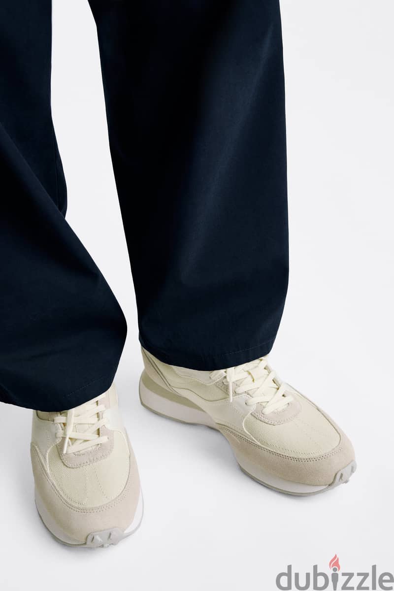 ZARA Men's Sports Shoes - Off-White 41 1