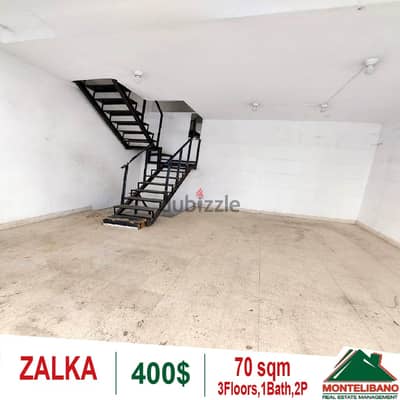 70 sqm shop for rent in Zalka!!