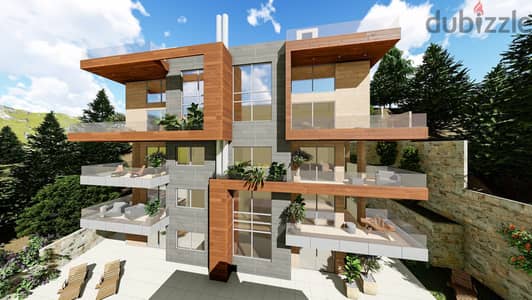 PAYMENT FACILITIES-Under Construction Apartment in Aoukar, Metn