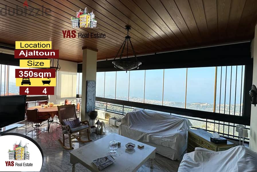 Ajaltoun 350m2 | Super Upgraded | Killer View | High-End | 0