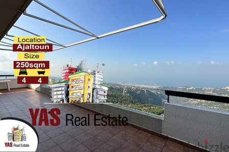 Ajaltoun 250m2 Rooftop | 80m2 Terrace | Killer View | High-End |