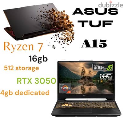 Gaming Asus Tuf A15 Laptop