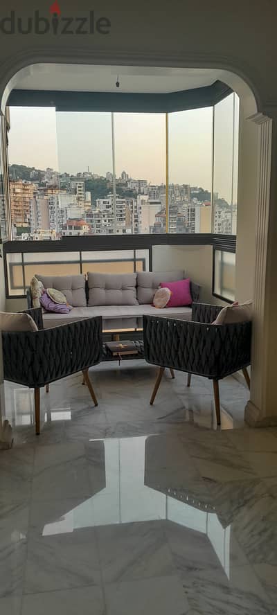 100 SQM Renovated Apartment in Antelias, Metn with City View