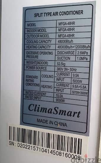 ClimaSmart Air conditioner 1