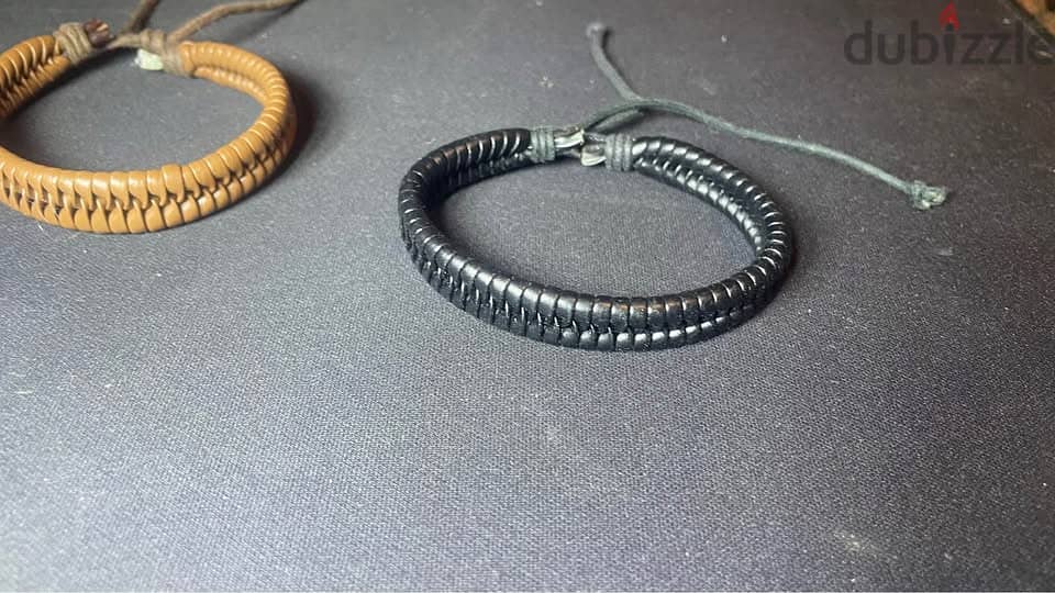 Men leather bracelets 1