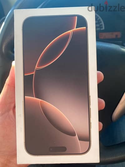 iPhone 16 pro max 256GB Desert titanium