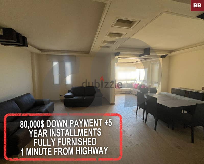 Installments-1 minute from Highway- JBEIL, HALAT/جبيل  REF#RB117023 0