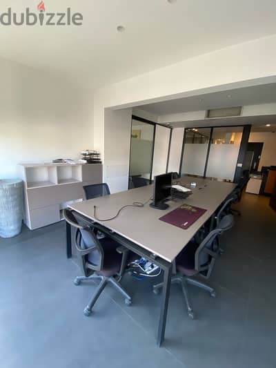 Fully furnished office clemenceau or workspace fiber optic