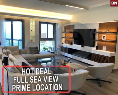 Hot Deal -Full Sea View -Prime Location -Dbayeh/ضبيه REF#BN117025