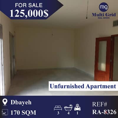 RA-8326 / Apartment for Sale in Dbayeh , شقة للبيع في ضبية