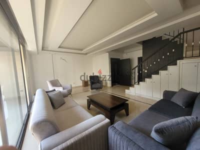 Decorated&Furnished Duplex Apartment+Terrace for sale in Mansourieh