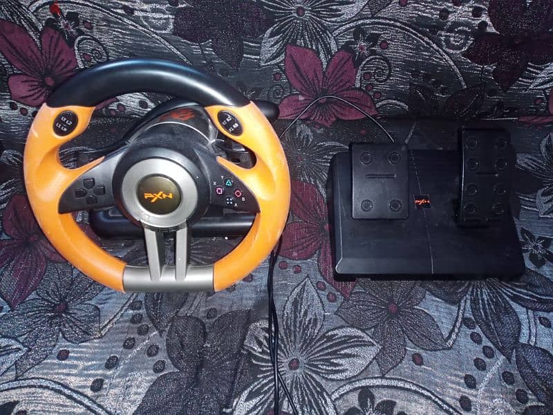 ps4 racing wheel like new 0