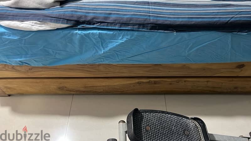 king size wooden masterbed 6