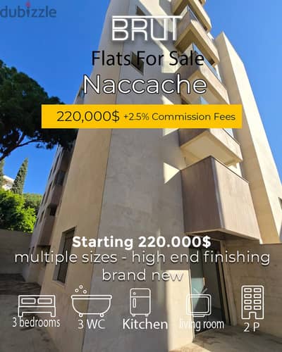 High end Apartments for sale in Naccache Metn - prime