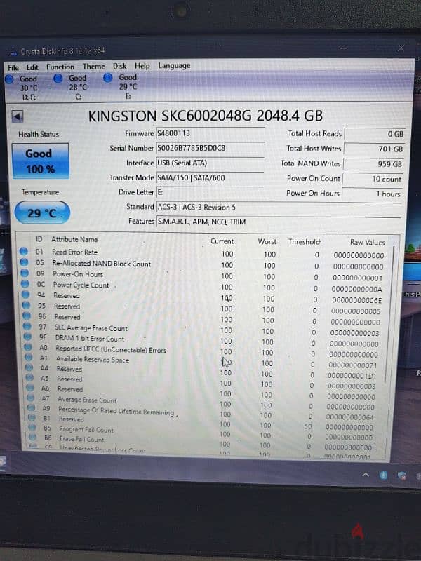 Kingston SSD 0