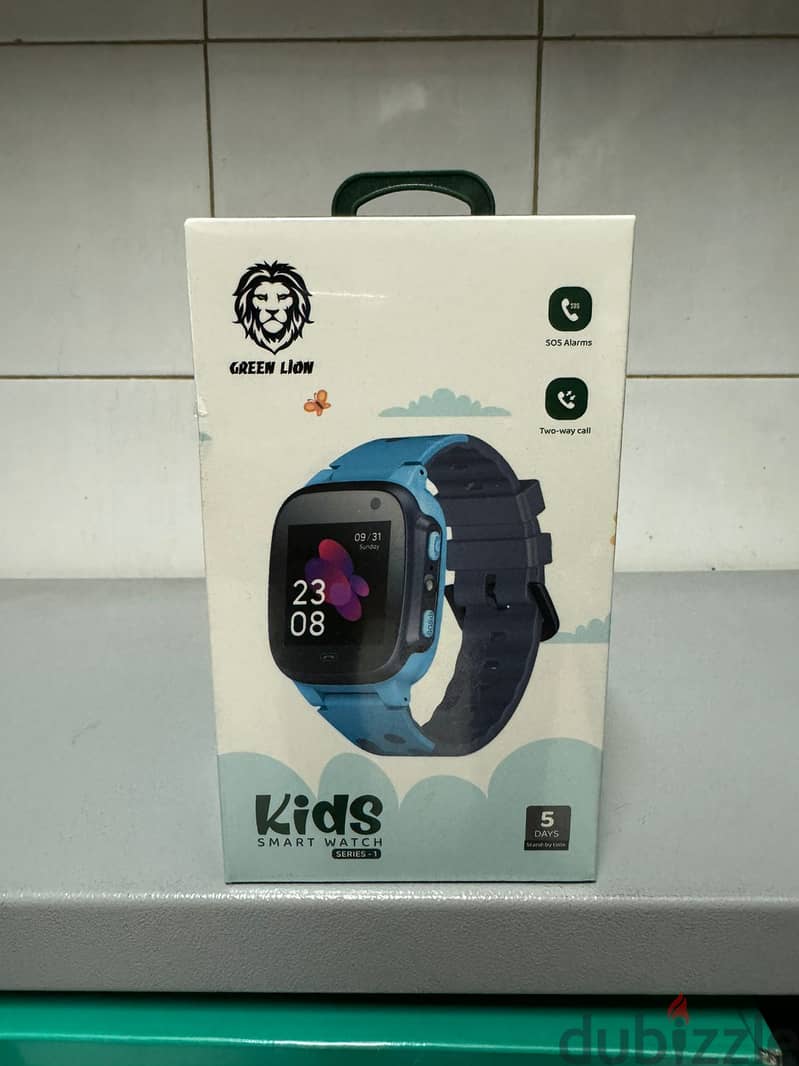 Green lion kids smart watch series 1 blue great & best offer 0