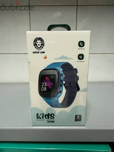 Green lion kids smart watch series 1 blue