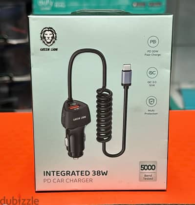 Green lion Integrated 38w pd car charger