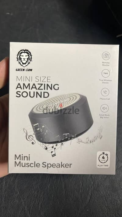 Green lion mini muscle speaker black exclusive & last offer