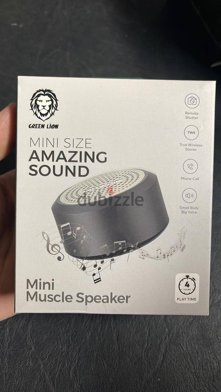 Green lion mini muscle speaker black exclusive & last offer 0