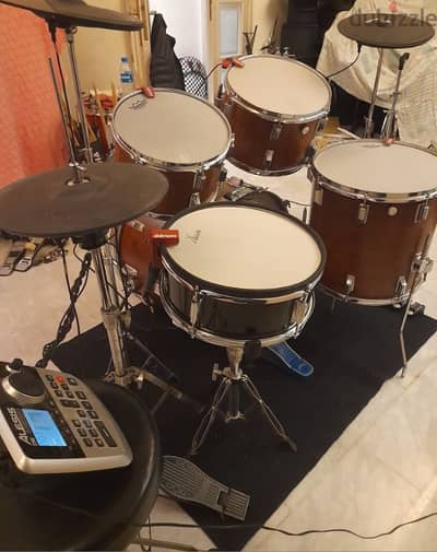 hybrid electric drums