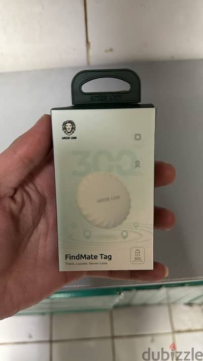 Green lion find mate tag white track,locate,never lose original & new